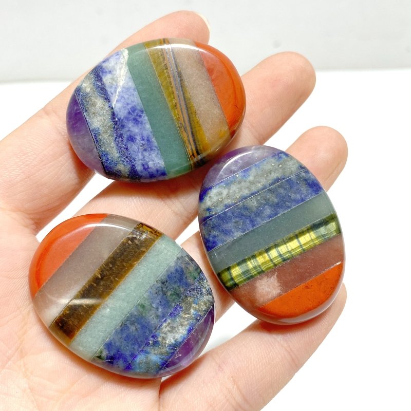 7 Chakra Palm Stone Wholesale - Wholesale Crystals