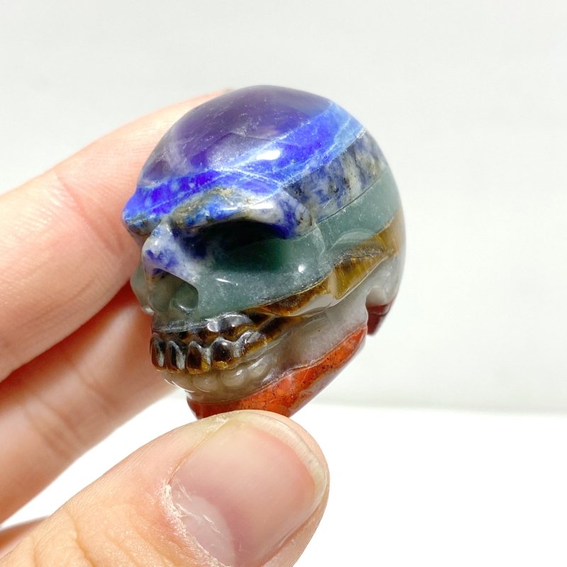 7 Chakra Skull Carving Wholesale - Wholesale Crystals
