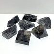 7 Pieces Black Tourmaline Free Form - Wholesale Crystals