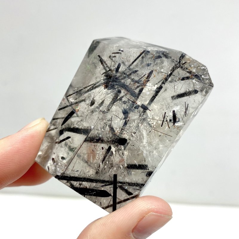 7 Pieces Black Tourmaline Free Form - Wholesale Crystals