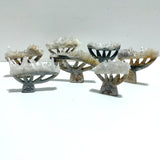 7 Pieces Clear Quartz Cluster Dendroid Guard Carving - Wholesale Crystals