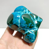 7 Pieces High Quality Beautiful Polished Chrysocolla Mixed Malachite Home Decor 2 - Wholesale Crystals