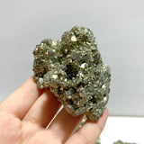 7 Pieces Raw Pyrite Mixed Calcite Mineral Specimen Home Decor For Collection - Wholesale Crystals