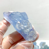 75 Pieces Raw Blue Fluorite Mixed Calcite Specimen - Wholesale Crystals