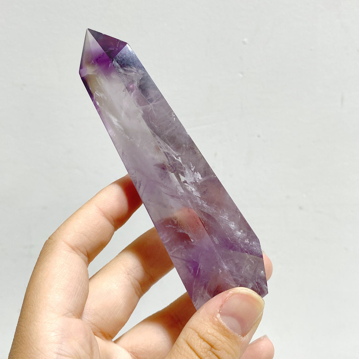 18 Pieces God's Fingerprint Amethyst Tower Point