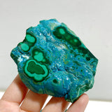 8 Pieces High Quality Beautiful Chrysocolla Mixed Malachite Specimen #9