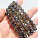 7mm/8mm Cordierite Bracelet Wholesale - Wholesale Crystals