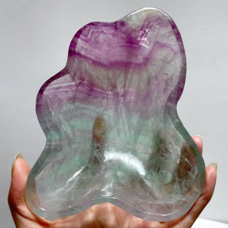 8 Pieces Beautiful Large Fluorite Bowl Home Decor Carving - Wholesale Crystals