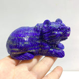 8 Pieces Lapis Lazuli Bears Carving - Wholesale Crystals