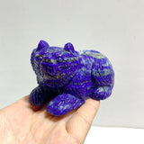 8 Pieces Lapis Lazuli Bears Carving - Wholesale Crystals
