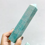 8 Pieces Large Amazonite Tower Points -Wholesale Crystals