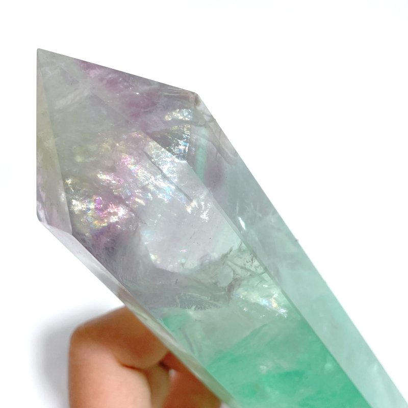 8 Pieces Large Fluorite Tower - Wholesale Crystals