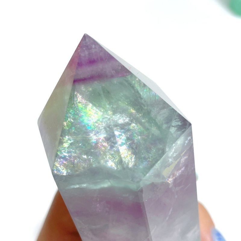 8 Pieces Large Fluorite Tower - Wholesale Crystals