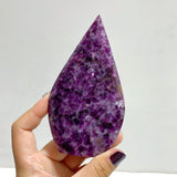 8 Pieces Spark Lepidolite Arrow Head Shape - Wholesale Crystals