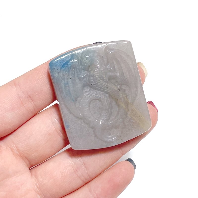 8 Pieces Trolleite Flying Dragon Crystal Carving Clearance - Wholesale Crystals