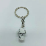 8 Types Mini Mushroom Keychain Wholesale Rhodonite Carnelian Lapis Lazuli -Wholesale Crystals