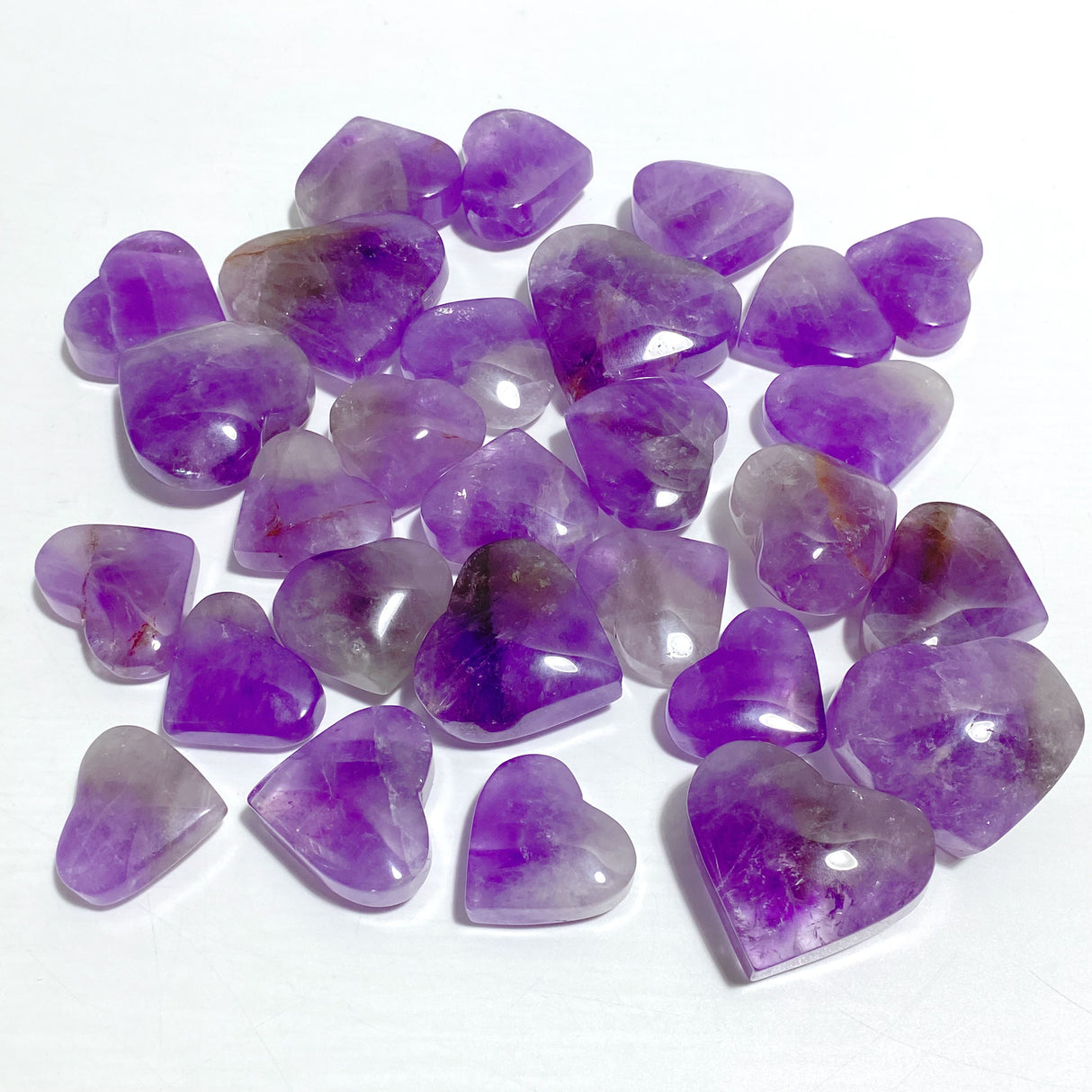 Amethyst Heart Wholesale
