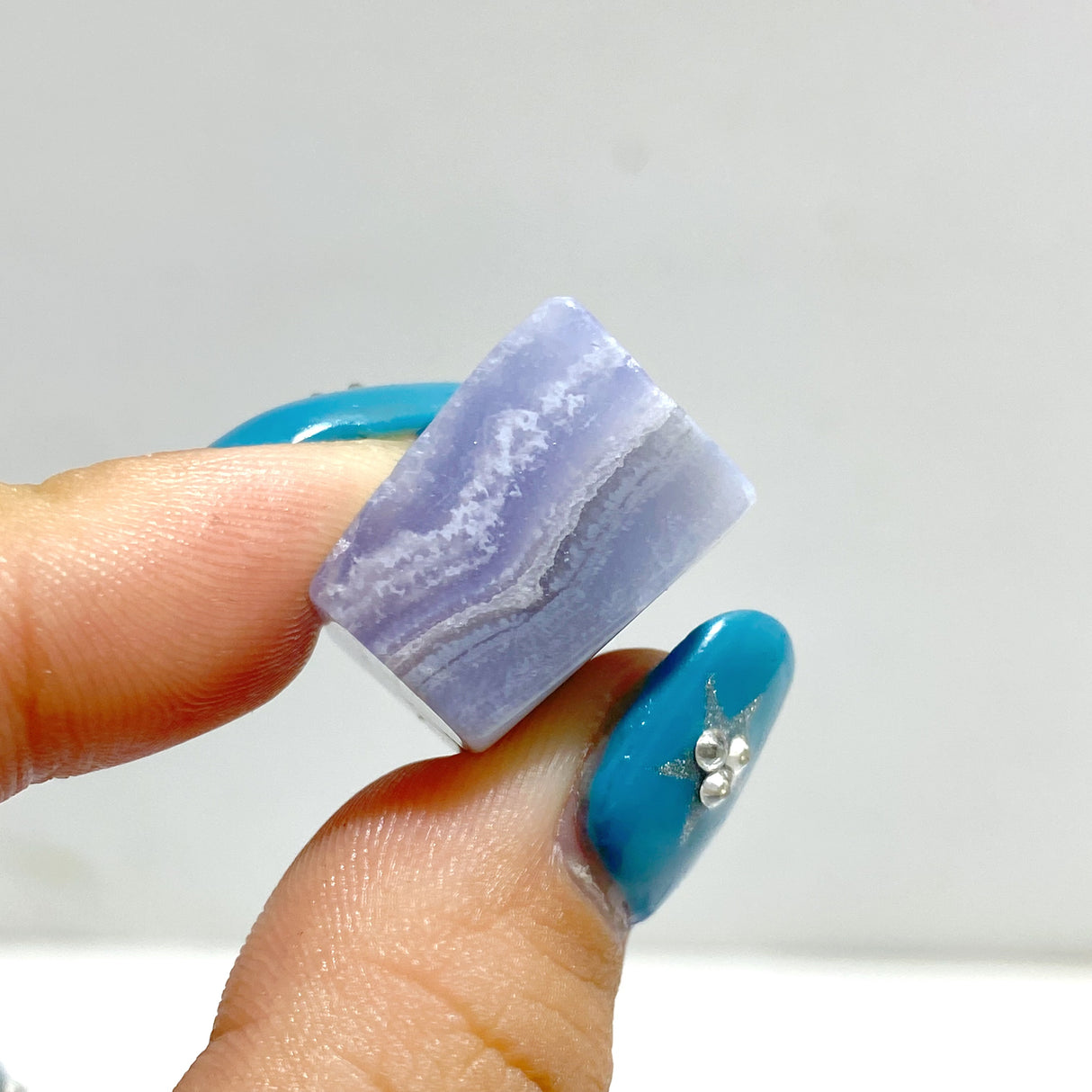 Irregular Blue Lace Agate Cube Wholesale