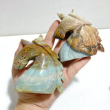 11 Pieces Caribbean Calcite Unicorn Carving Closeout