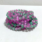 8mm Aura Selenite Bracelets Wholesale -Wholesale Crystals