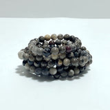 8mm Volcano Agate Bracelet Wholesale(UV - Reactive) - Wholesale Crystals