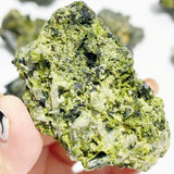 9 Pieces 1.44kg Beautiful Green Tourmaline Specimen - Wholesale Crystals