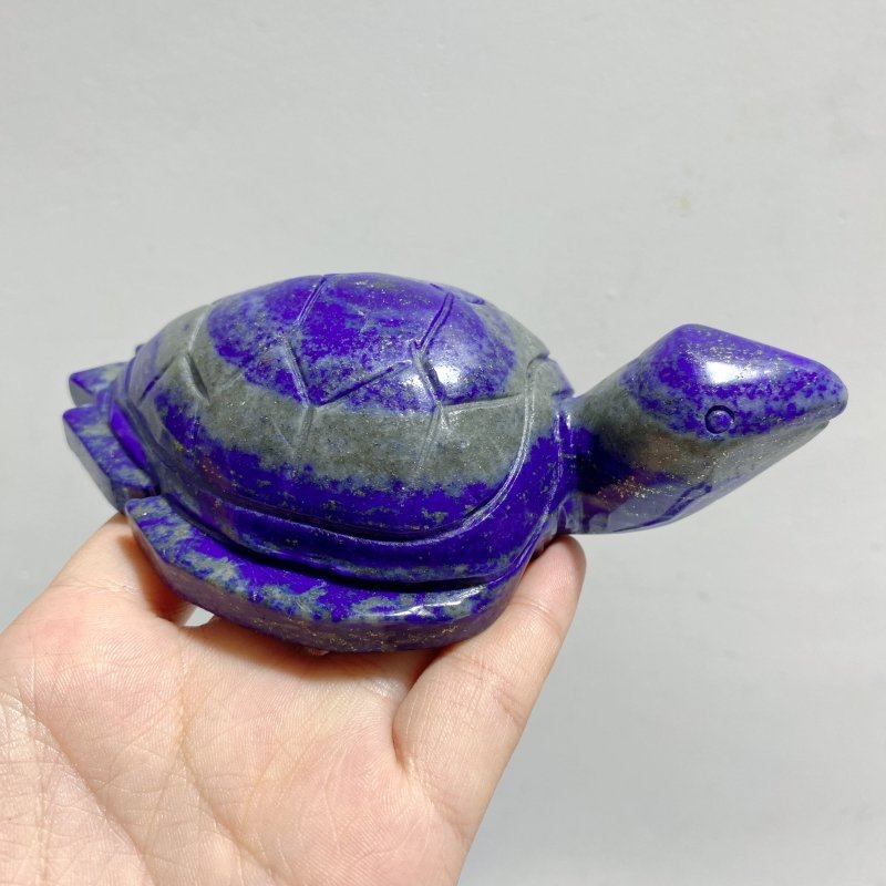 9 Pieces Lapis Lazuli Sea Turtles Carving -Wholesale Crystals
