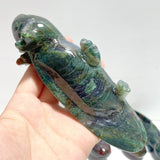 9 Pieces Ocean Jasper Newt Carving - Wholesale Crystals