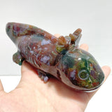 9 Pieces Ocean Jasper Newt Carving - Wholesale Crystals