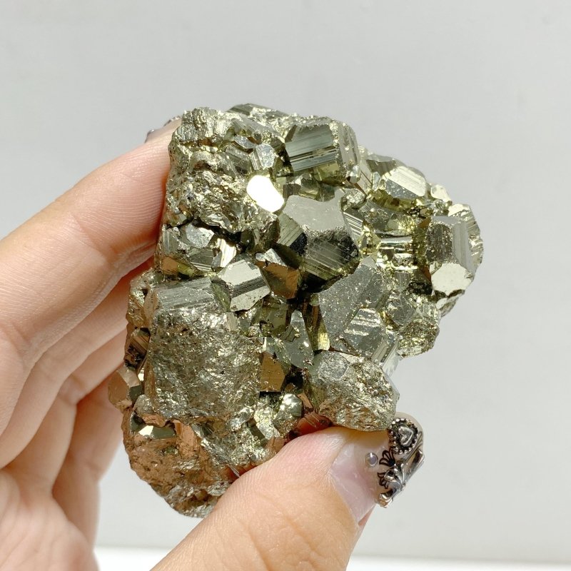 9 Pieces Pyrite Specimen For Collection -Wholesale Crystals