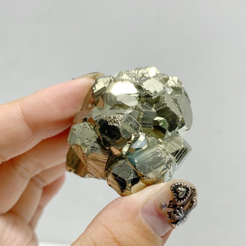 9 Pieces Pyrite Specimen For Collection -Wholesale Crystals