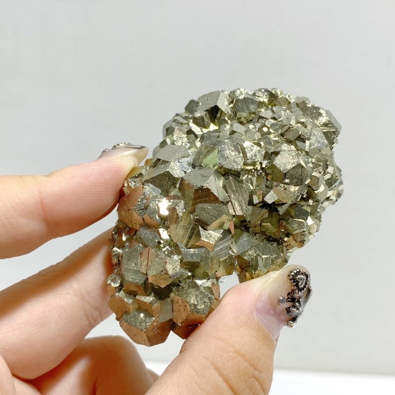 9 Pieces Pyrite Specimen For Collection -Wholesale Crystals