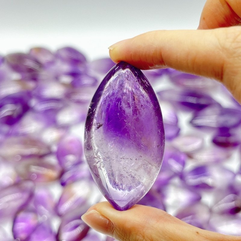 91 Pieces Amethyst Leaf Carving - Wholesale Crystals