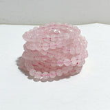 8mm Light Color Rose Quartz Bracelets Wholesale