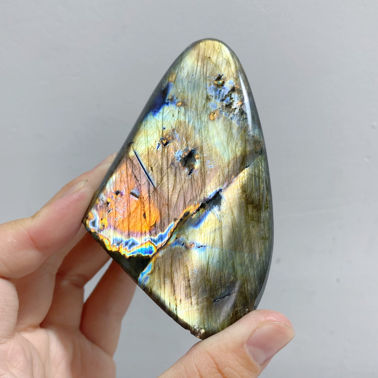 25 Pieces Beautiful Polished Labradorite Free Form