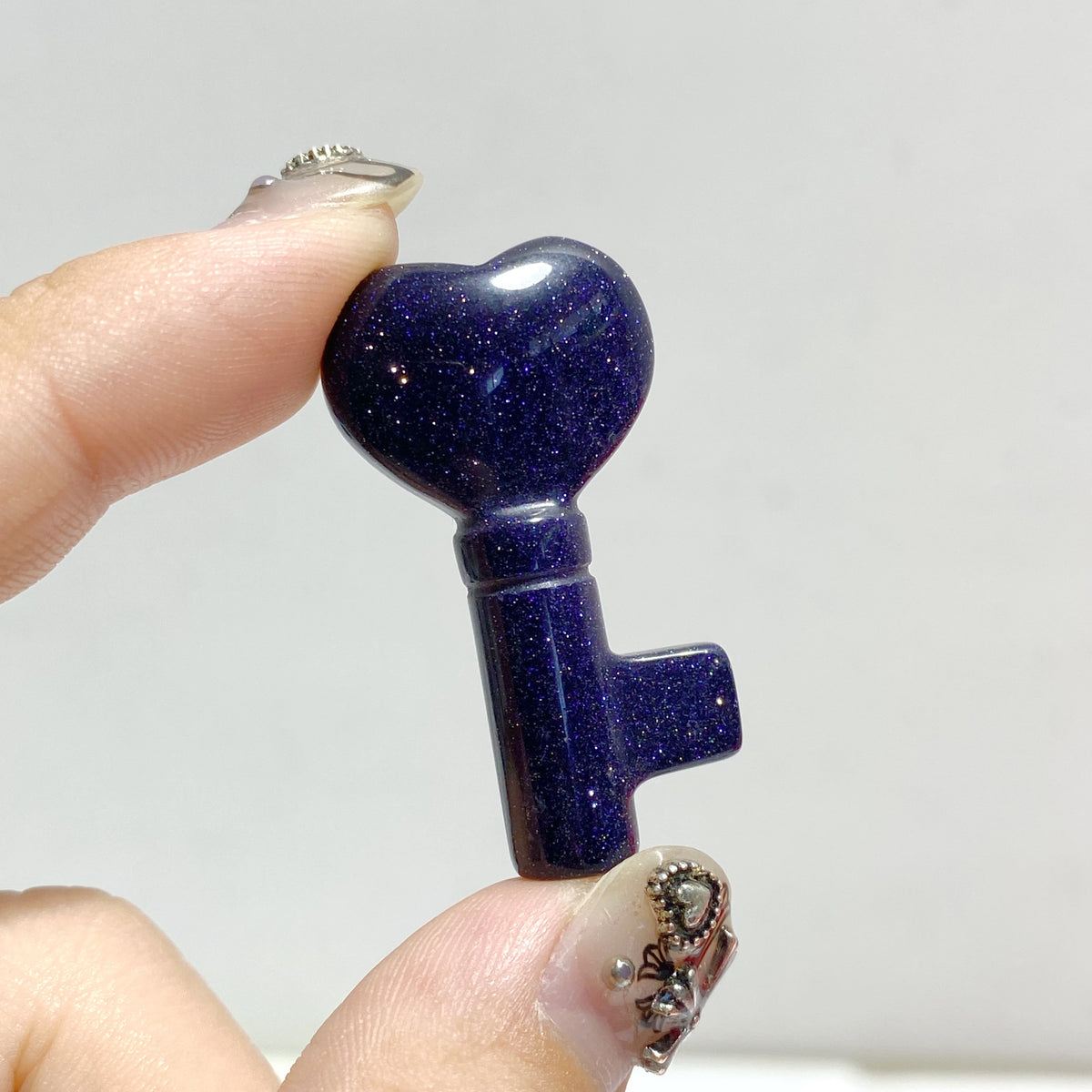 13 Types Heart Key Shape Wholesale Green Aventurine Tiger Eye Howlite