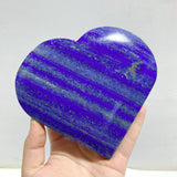 6 Pieces Large Lapis Lazuli Heart