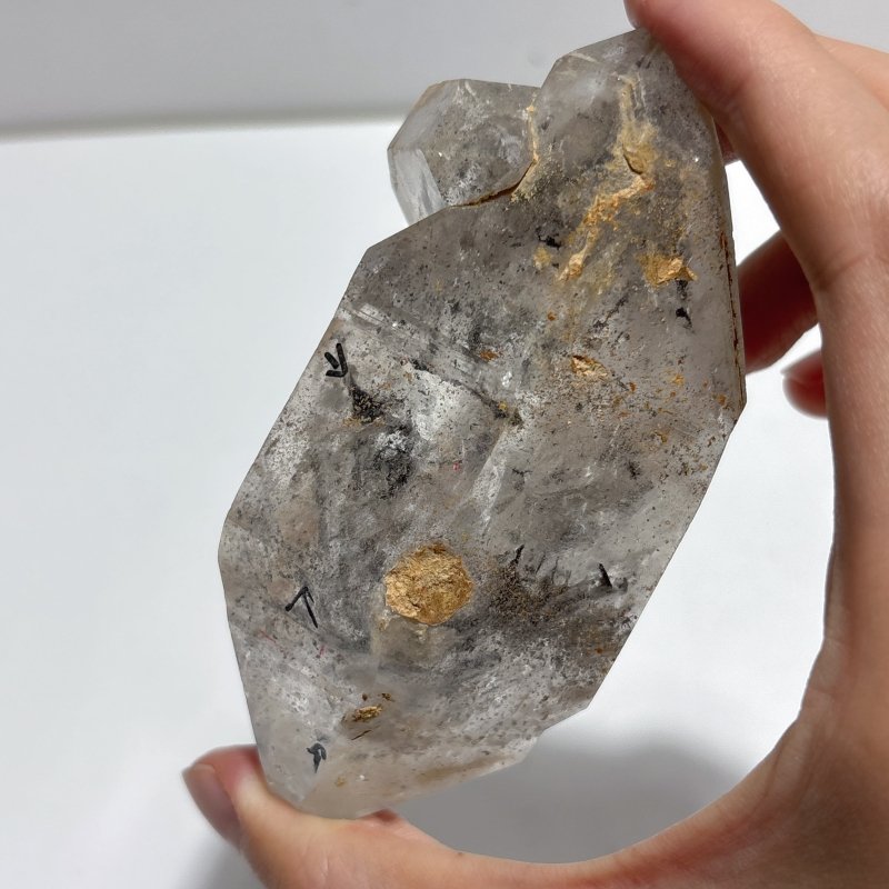 A56 Black Quicksand Large Moving Bubble Enhydro Quartz For Collection - Wholesale Crystals