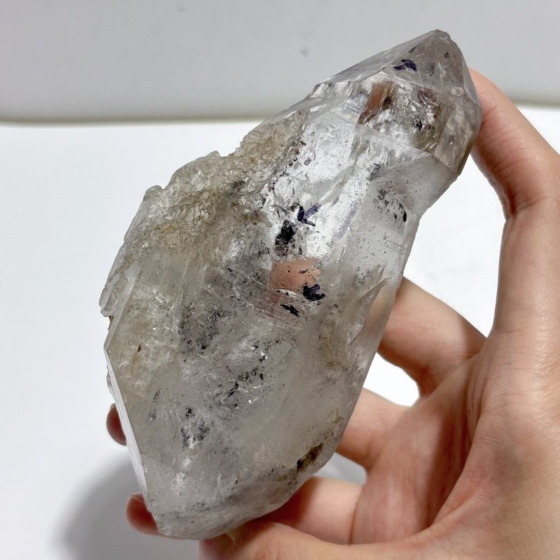 A71 Black Quicksand Enhydro Crystal Moving Bubble - Wholesale Crystals