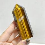 Fat Yellow Tiger Eye Point Wholesale