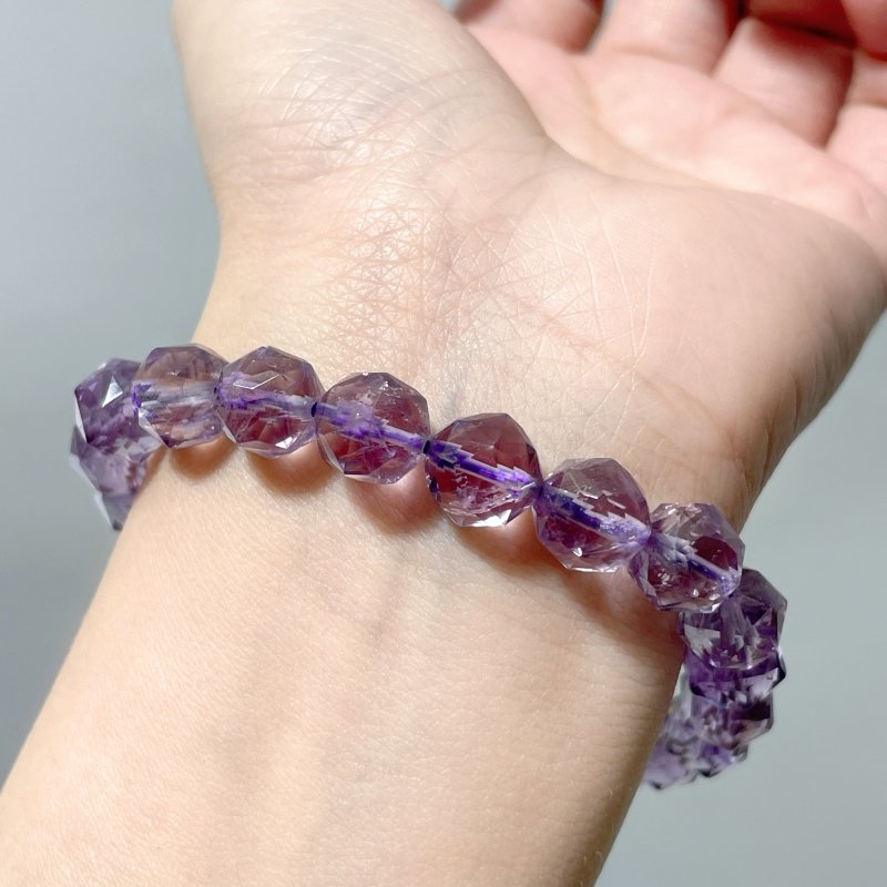 Amethyst Facet Cut Bracelets Wholesale - Wholesale Crystals