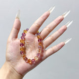 Amethyst Mixed Citrine Stone Bracelet Wholesale - Wholesale Crystals