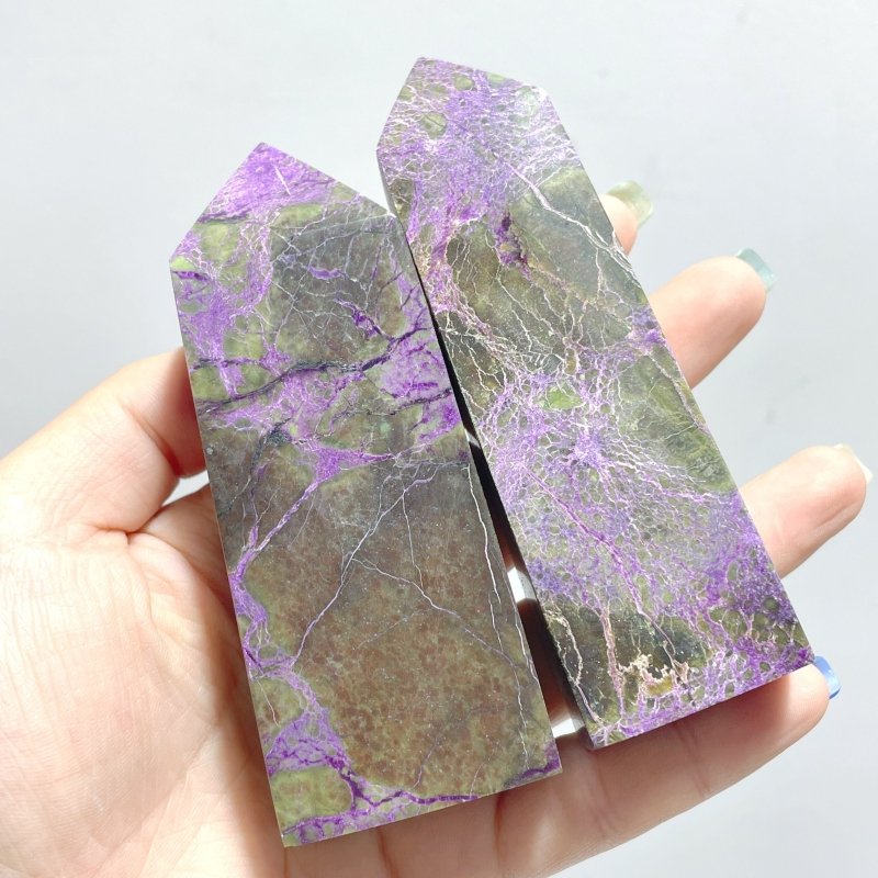 Atlantisite Four - sided Tower Point Wholesale - Wholesale Crystals