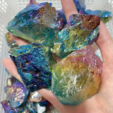 Aura Clear Quartz Raw Stone Wholesale - Wholesale Crystals