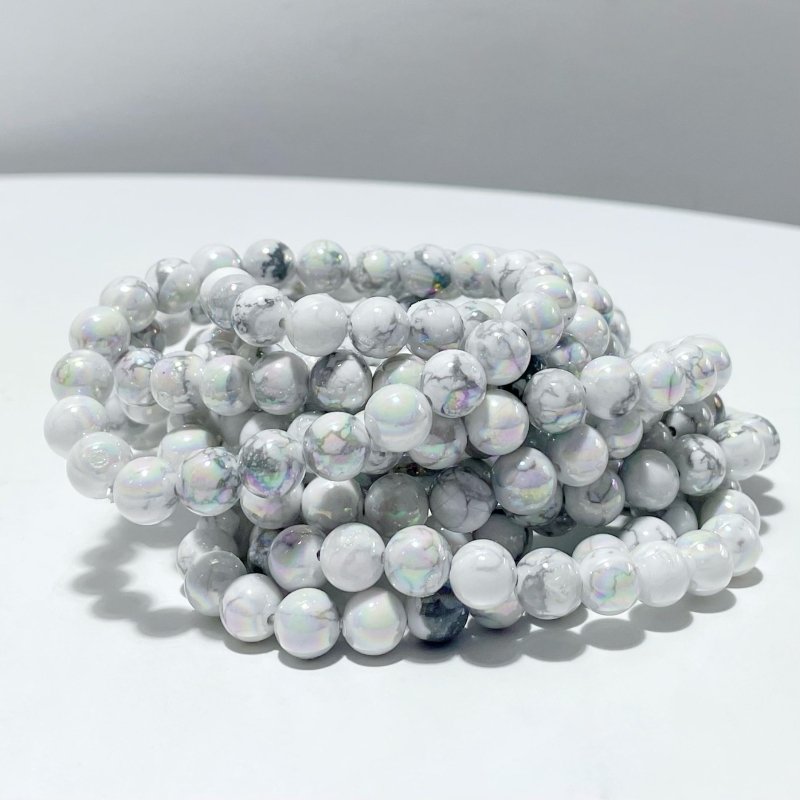 Aura Howlite Bracelet Wholesale - Wholesale Crystals