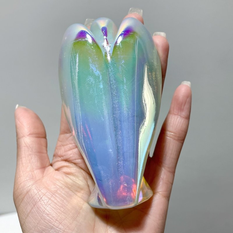 Aura Large Opalite Angel Carving Wholesale - Wholesale Crystals