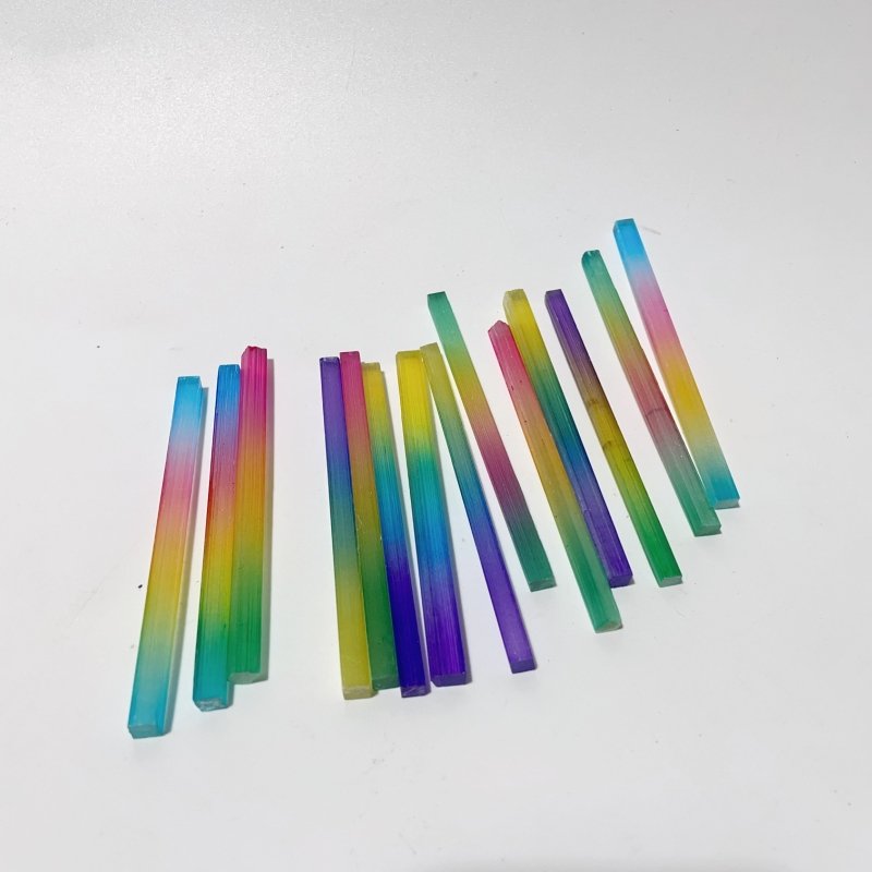 Aura Rectangle Raw Selenite Thin Sticks Wholesale - Wholesale Crystals