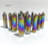 Aura Rhodonite Tower Wholesale - Wholesale Crystals