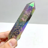 Aura Rhodonite Tower Wholesale - Wholesale Crystals