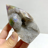 Aura Sphalerite Geode Arrow Head Shape Wholesale - Wholesale Crystals